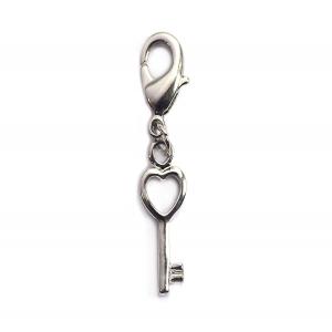 Lobster clasp key 7x20mm